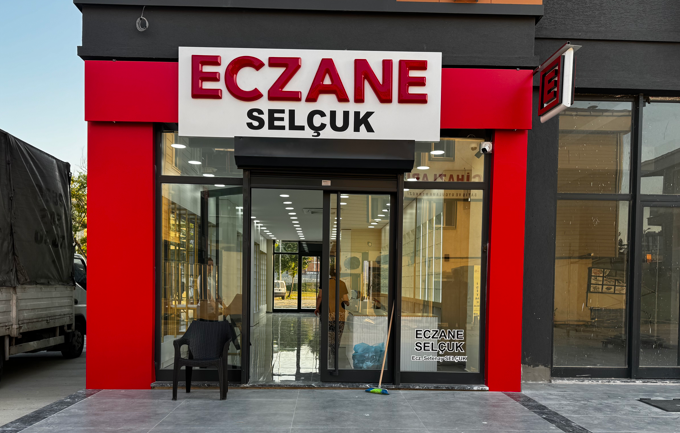 Pendik Eczane Dizayn proje örneği