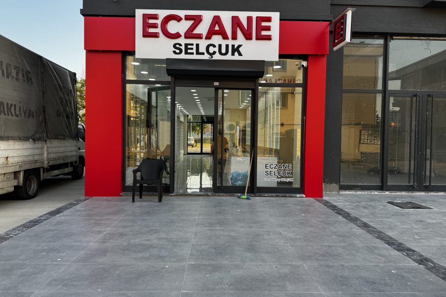 Pendik Eczane Dizayn proje örneği